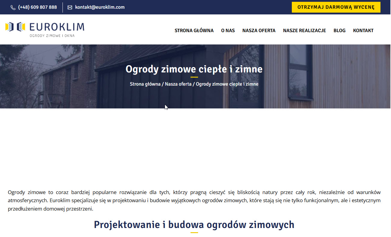 Ogrody zimowe - całoroczne czy sezonowe?