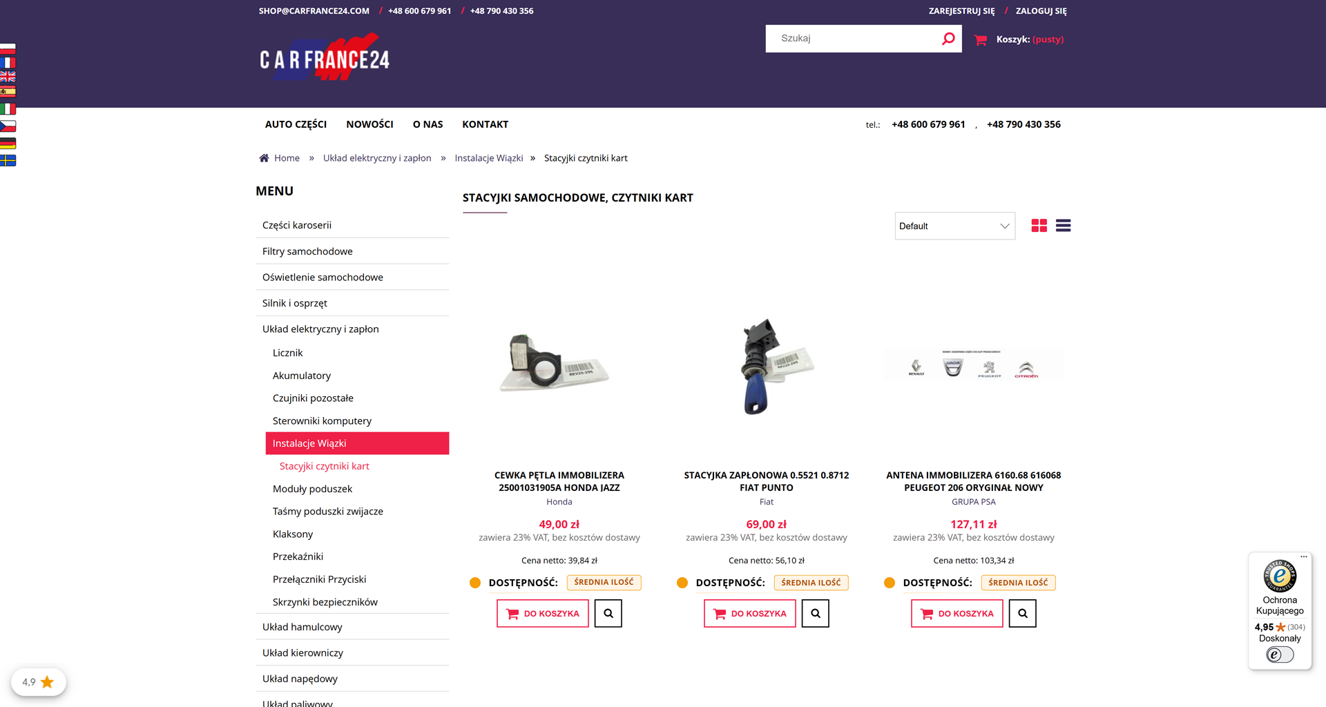 Jak wybrać stacyjki samochodowe do konkretnego modelu auta i rodzaju kluczyka?