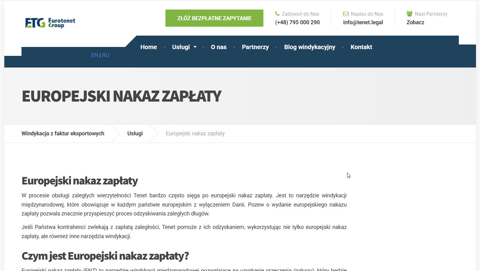 Europejski nakaz zapłaty - czym jest i kiedy można z niego skorzystać?