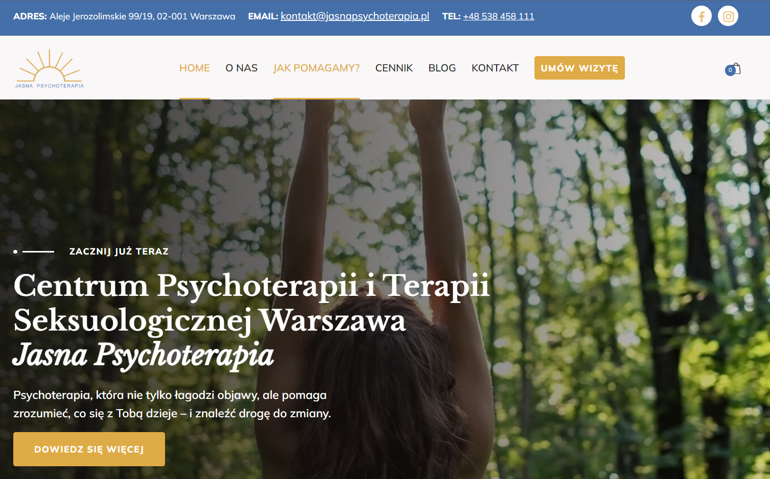 Psychoterapia dla dorosłych w Warszawie - z jakimi problemami można zgłosić się po pomoc?
