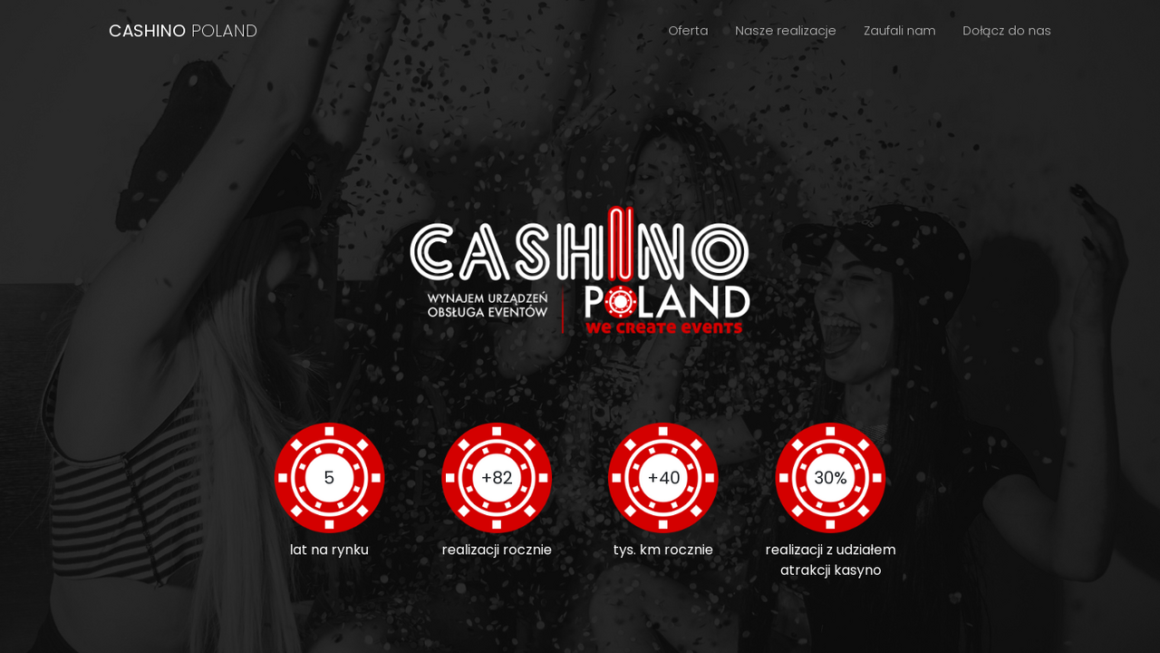 Zrzut strony Cashino Poland