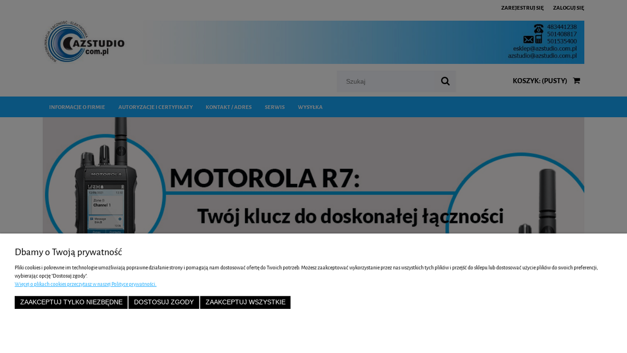 Zrzut strony Urządzenia radiokomunikacyjne | Sklep internetowy azstudio.com.pl