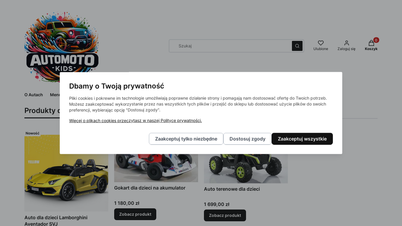 Zrzut strony Automotokids