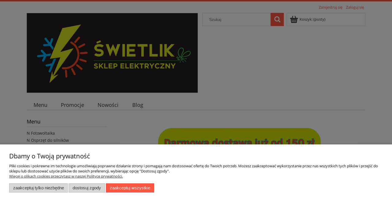 Zrzut strony Świetlik - Hurtowania elektryczna Warszawa
