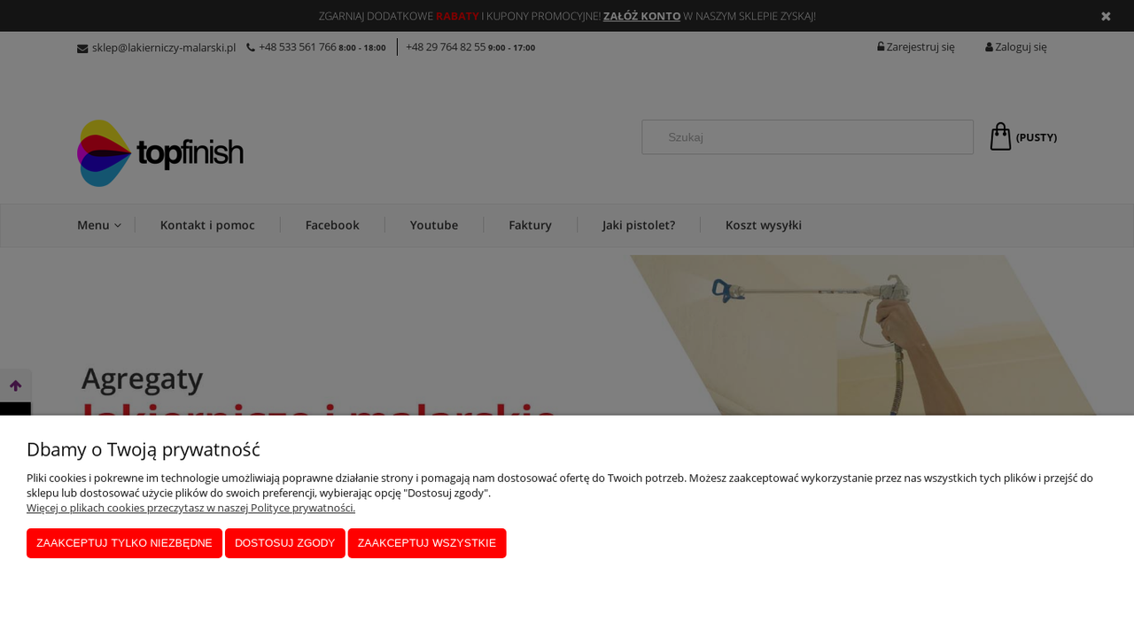 Zrzut strony Narzędzia, sprzęt, osprzęt lakierniczy | Sklep internetowy Lakierniczy-malarski.pl